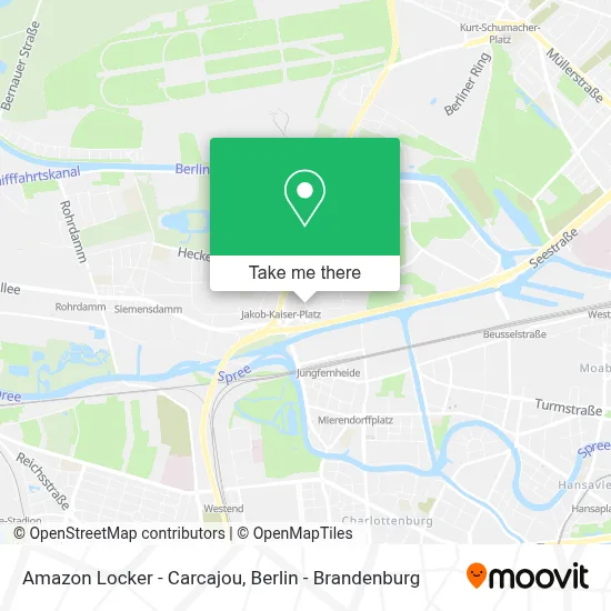 Amazon Locker - Carcajou map