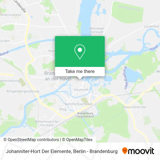 Johanniter-Hort Der Elemente map