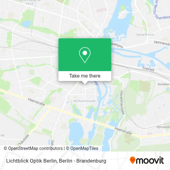 Lichtblick Optik Berlin map