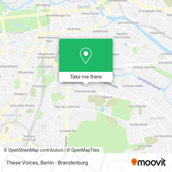 These Voices map