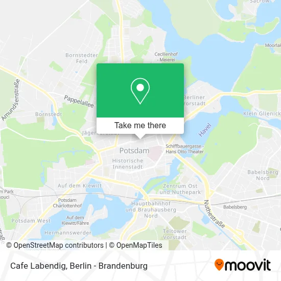 Cafe Labendig map