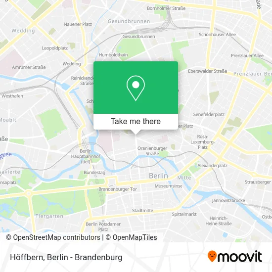 Höffbern map