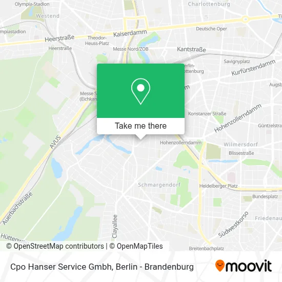 Cpo Hanser Service Gmbh map