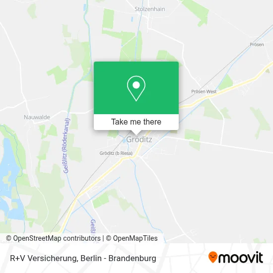 R+V Versicherung map