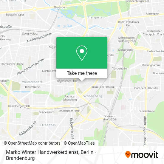 Marko Winter Handwerkerdienst map