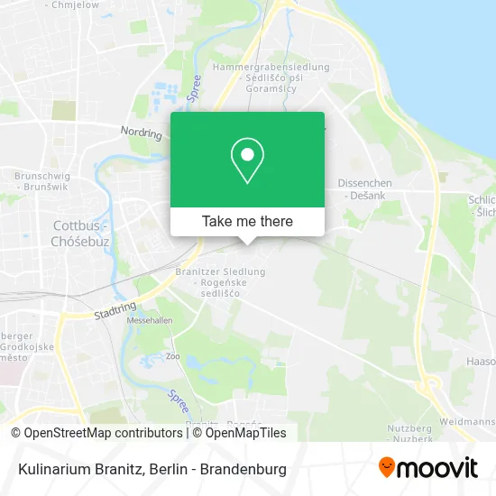 Kulinarium Branitz map