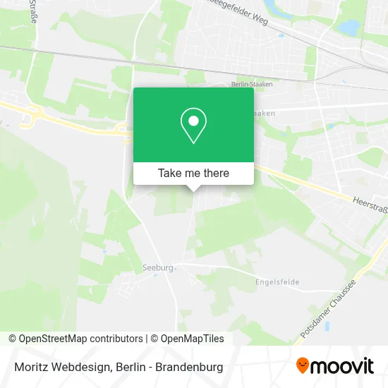 Moritz Webdesign map