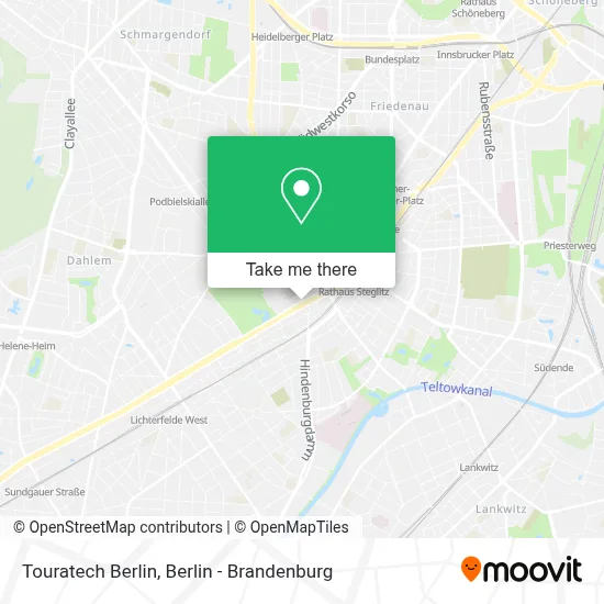 Touratech Berlin map