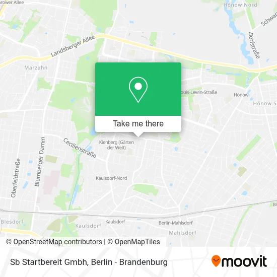 Sb Startbereit Gmbh map