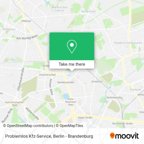 Problemlos Kfz-Service map