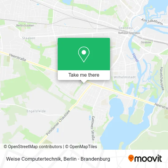 Weise Computertechnik map