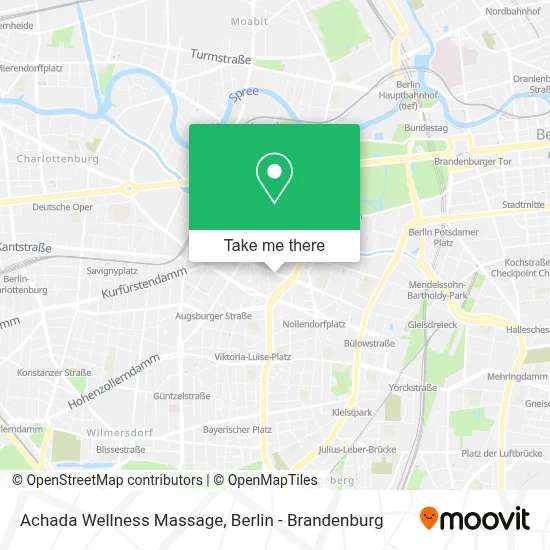 Achada Wellness Massage map