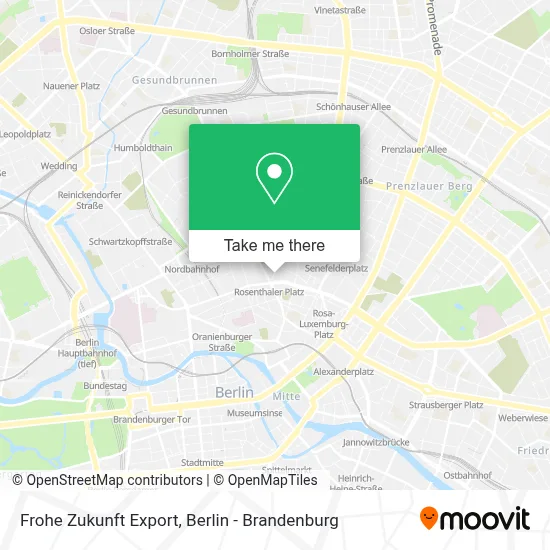 Frohe Zukunft Export map