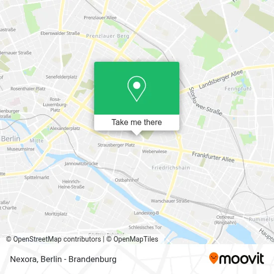 Nexora map
