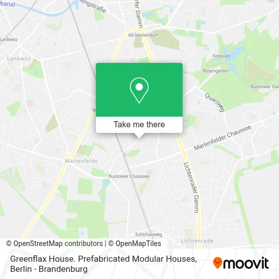 Greenflax House. Prefabricated Modular Houses map