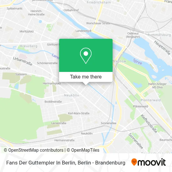 Fans Der Guttempler In Berlin map