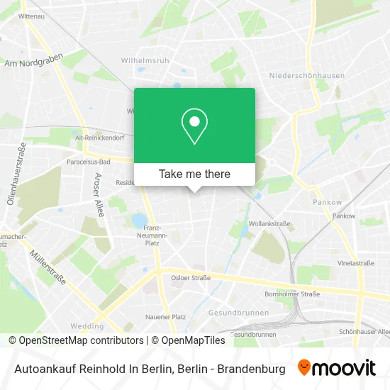 Autoankauf Reinhold In Berlin map