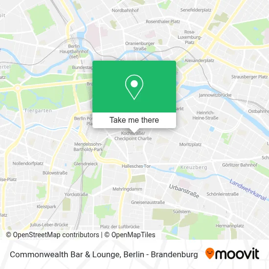 Commonwealth Bar & Lounge map