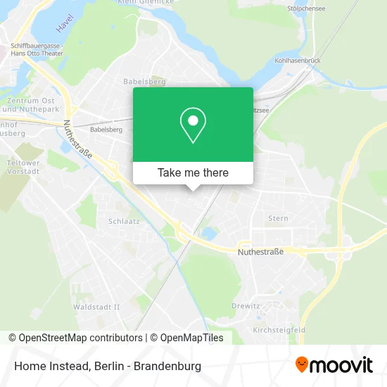 Home Instead map