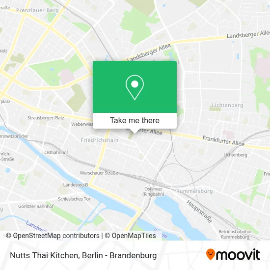 Nutts Thai Kitchen map