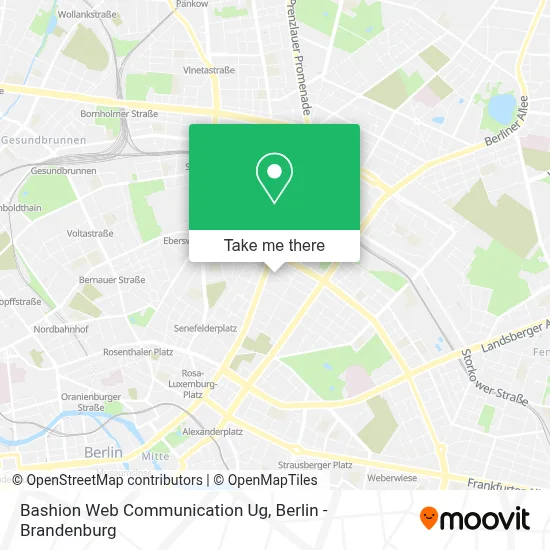 Bashion Web Communication Ug map