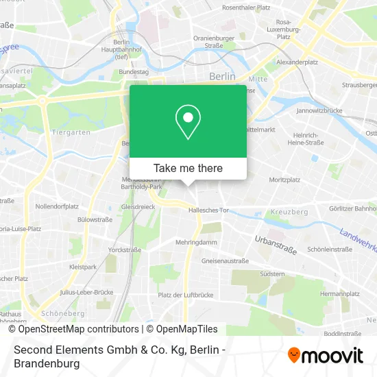 Second Elements Gmbh & Co. Kg map