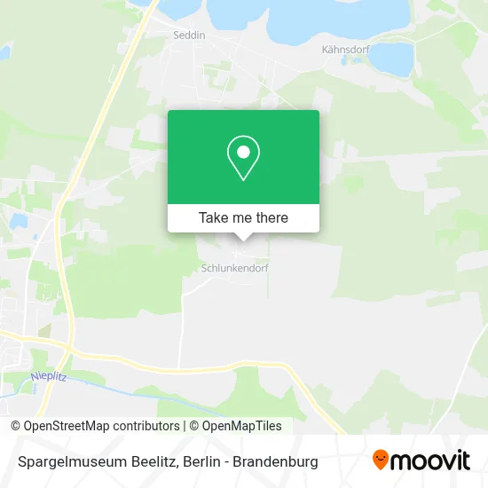 Spargelmuseum Beelitz map