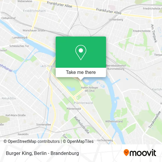 Burger King map
