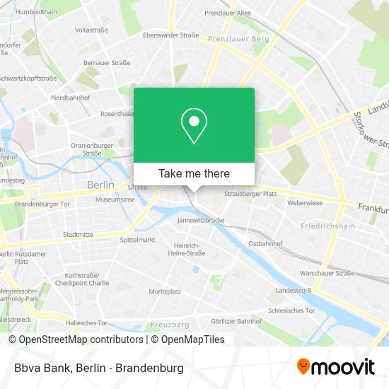 Bbva Bank map