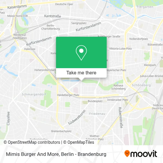 Mimis Burger And More map
