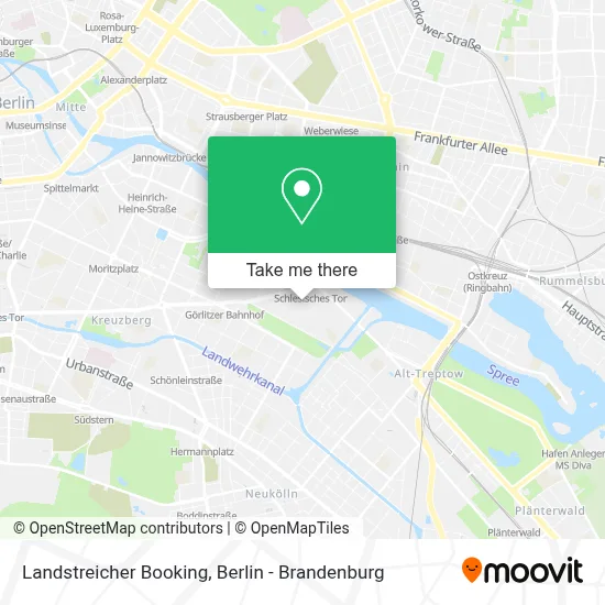 Landstreicher Booking map