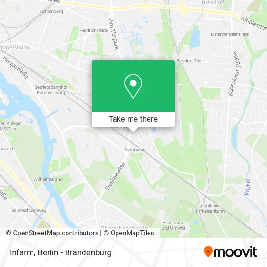Infarm map