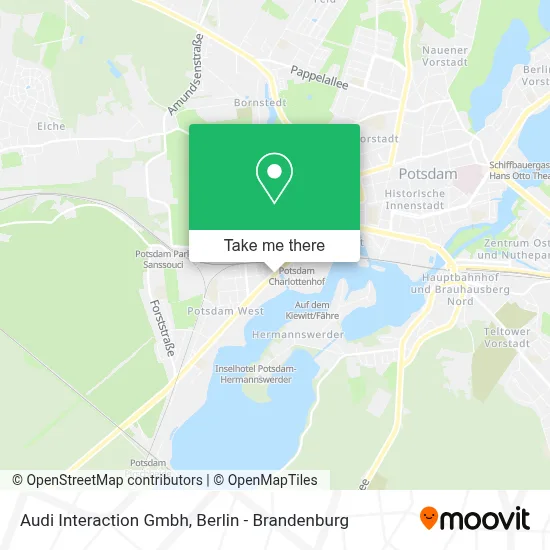 Audi Interaction Gmbh map