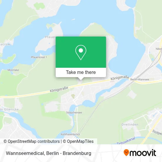 Wannseemedical map