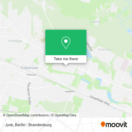 Jysk map
