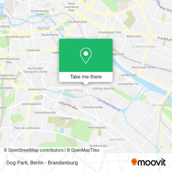Hundepark map