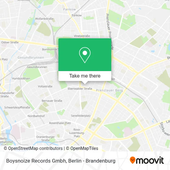 Boysnoize Records Gmbh map