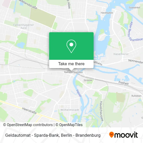 Geldautomat - Sparda-Bank map