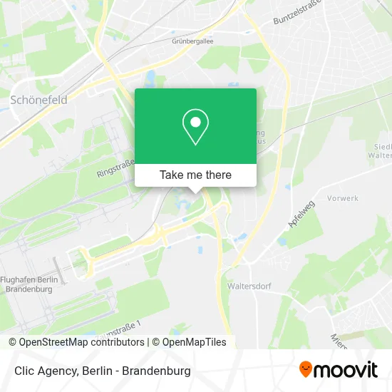 Clic Agency map