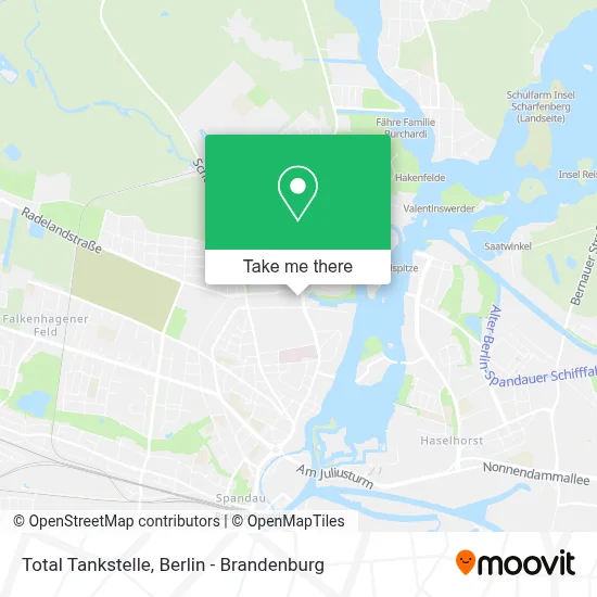 Total Tankstelle map
