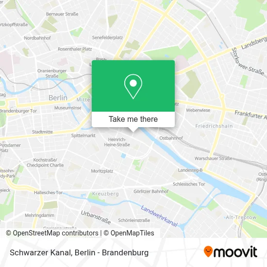 Schwarzer Kanal map