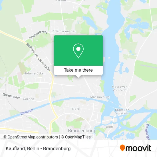 Kaufland map