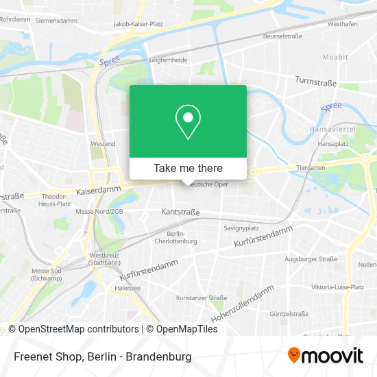 Freenet Shop map