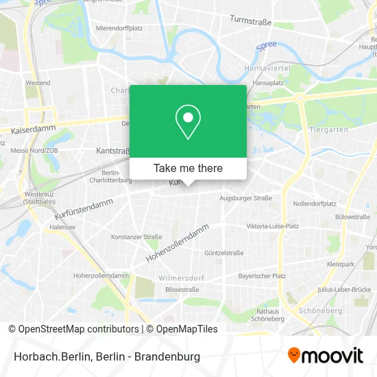 Horbach.Berlin map