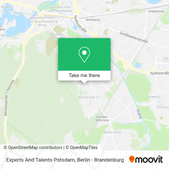 Experts And Talents Potsdam map