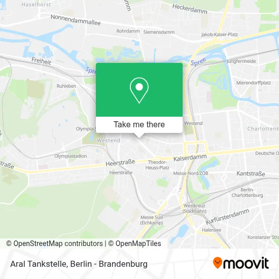 Aral Tankstelle map