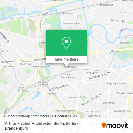 Arthur Fischer Architekten Berlin map