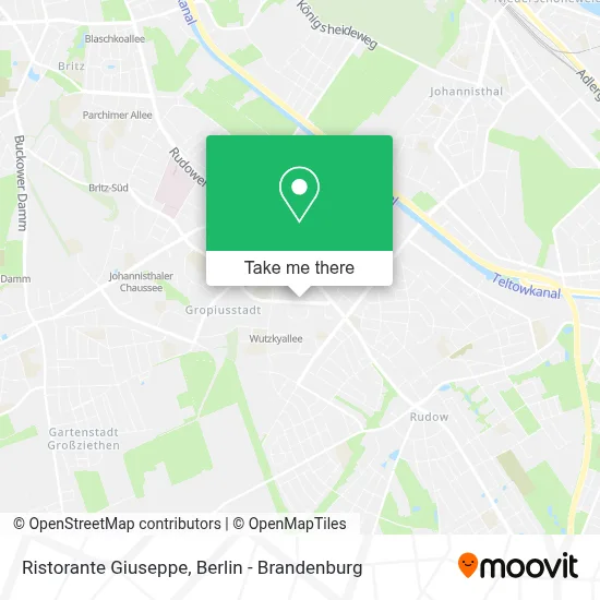 Ristorante Giuseppe map
