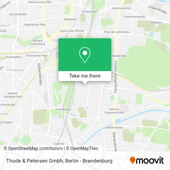 Thode & Petersen Gmbh map