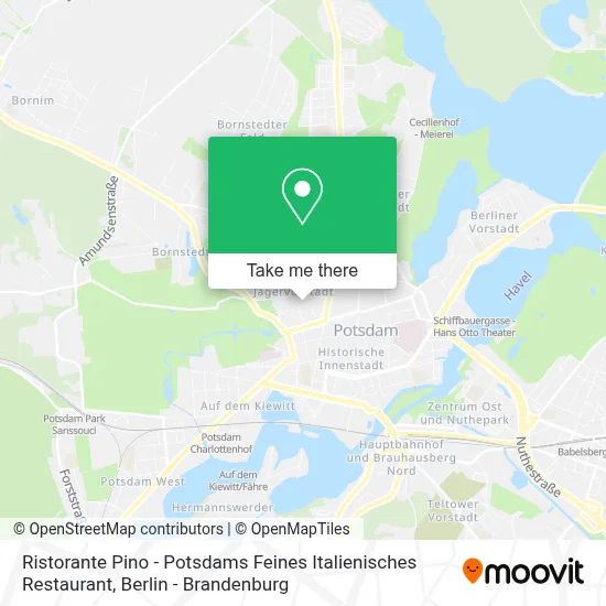 Ristorante Pino - Potsdams Feines Italienisches Restaurant map
